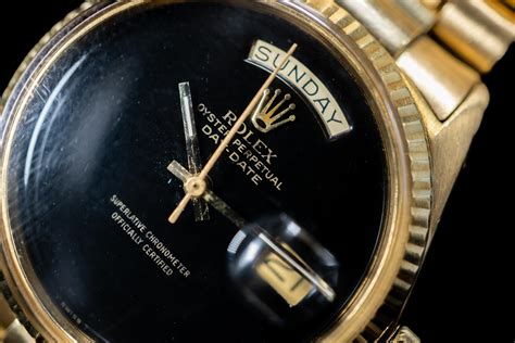 rolex day-date ref. 1803 with onyx dial|rolex day date 1803 history.